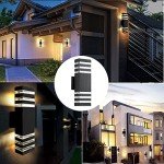 15-Inch LED Waterproof Wall Lights - 6 Pack