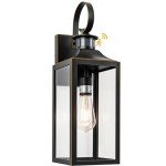 AONELAS 20" Motion Sensor Outdoor Wall Light