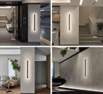 Wahomere Modern LED Outdoor Wall Light Sconce