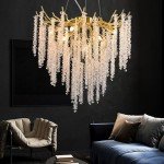 Modern Crystal Chandelier with G9 Lamp Holder