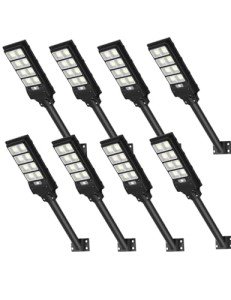 Sararoom 8-Pack 400W Solar LED Motion Lights