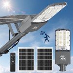 Bright 7000W Solar Street Light with Remote Control