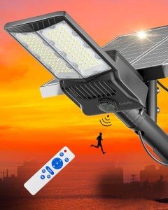 Gefolly Solar Street Light with Motion Sensor