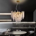 Modern Crystal Chandelier with G9 Lamp Holder