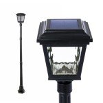 Tall Solar Lamp Post Light for Outdoor Decor