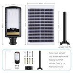5000W Solar Street Light with Remote Control