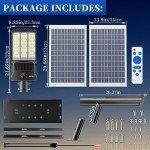 7500W Solar Street Lights with Remote Control