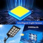 1800W Solar Street Light with Remote & Motion Sensor