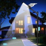 5000W Solar Street Light with Remote Control