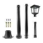 Tall Solar Lamp Post Light for Outdoor Decor