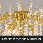 Modern Crystal Chandelier with G9 Lamp Holder