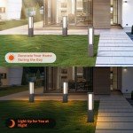 32'' Solar Pathway Lights for Garden & Patio