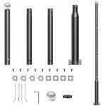 13FT Outdoor Solar Lamp Post for Gardens & Pathways