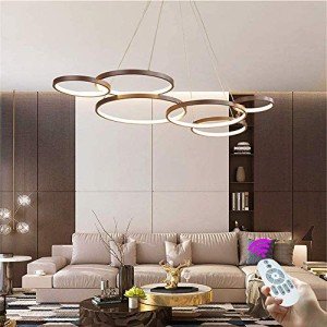 Modern LED Dimmable Pendant Lamp with Remote