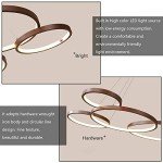 Modern LED Dimmable Pendant Lamp with Remote