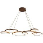 Modern LED Dimmable Pendant Lamp with Remote