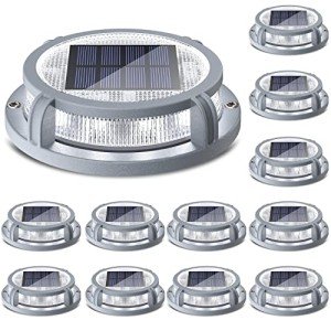 SIEDiNLAR Solar Deck Lights - 12 Pack, 2 Modes