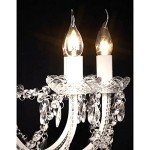Elegant Crystal Chandelier with 12 Lights
