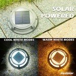 SIEDiNLAR Solar Deck Lights - 12 Pack, 2 Modes