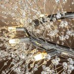 Extra Large Round Crystal Chandelier - 120cm