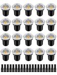 20-Pack LED Low Voltage Landscape Well Lights