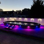 8-Pack 7-Inch Color Changing RGB Hardscape Lights