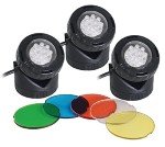 3-Piece Jebao 12V LED Pond Lights Set