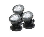 3-Piece Jebao 12V LED Pond Lights Set