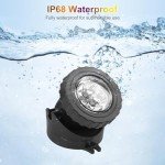 RGB Underwater Pond Lights with Remote Control