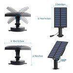 Bright Waterproof Solar Pond Lights – Set of 3