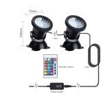 Multicolor Waterproof Underwater Pond Spot Lights