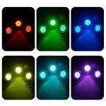 T-SUN Solar Pond Lights with 18 LEDs - Waterproof