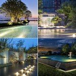 PChero Solar Powered Pond Lights - 4 Pack