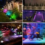 T-SUN Solar Pond Lights with 18 LEDs - Waterproof