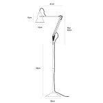 ANGLEPOISE Original 1227 Jet Black Floor Lamp