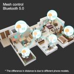 Smart Bluetooth Dimmable Light Bulbs - 4 Pack
