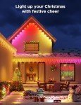 Smart LED Curtain Lights with Color Changing RGBIC