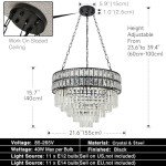 Modern Luxury Crystal Pendant Light Fixture