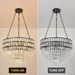 Modern Luxury Crystal Pendant Light Fixture