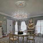 Modern Crystal Firework Chandelier - 20-Light Flush Mount