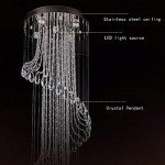 Modern Crystal Chandelier for Spiral Staircases