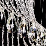 Modern Crystal Chandelier for Spiral Staircases