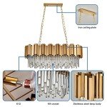 Modern Gold Crystal Chandelier for Any Room