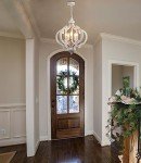 Wooden French Country 5-Light Chandelier Fixture