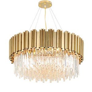 Elegant LED Crystal Chandelier for Dining Room