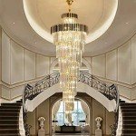 Modern Crystal Chandelier for Living Room Lighting