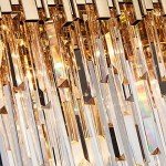 Elegant LED Crystal Chandelier for Dining Room