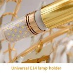 Modern Crystal Chandelier for Living Room Lighting