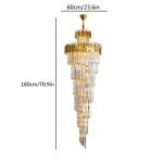 Modern Crystal Chandelier for Living Room Lighting