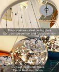 15 Glass Ball Modern Pendant Staircase Chandelier